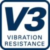 Résistance aux vibrations standard
