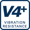 Résistance aux vibrations la plus élevée